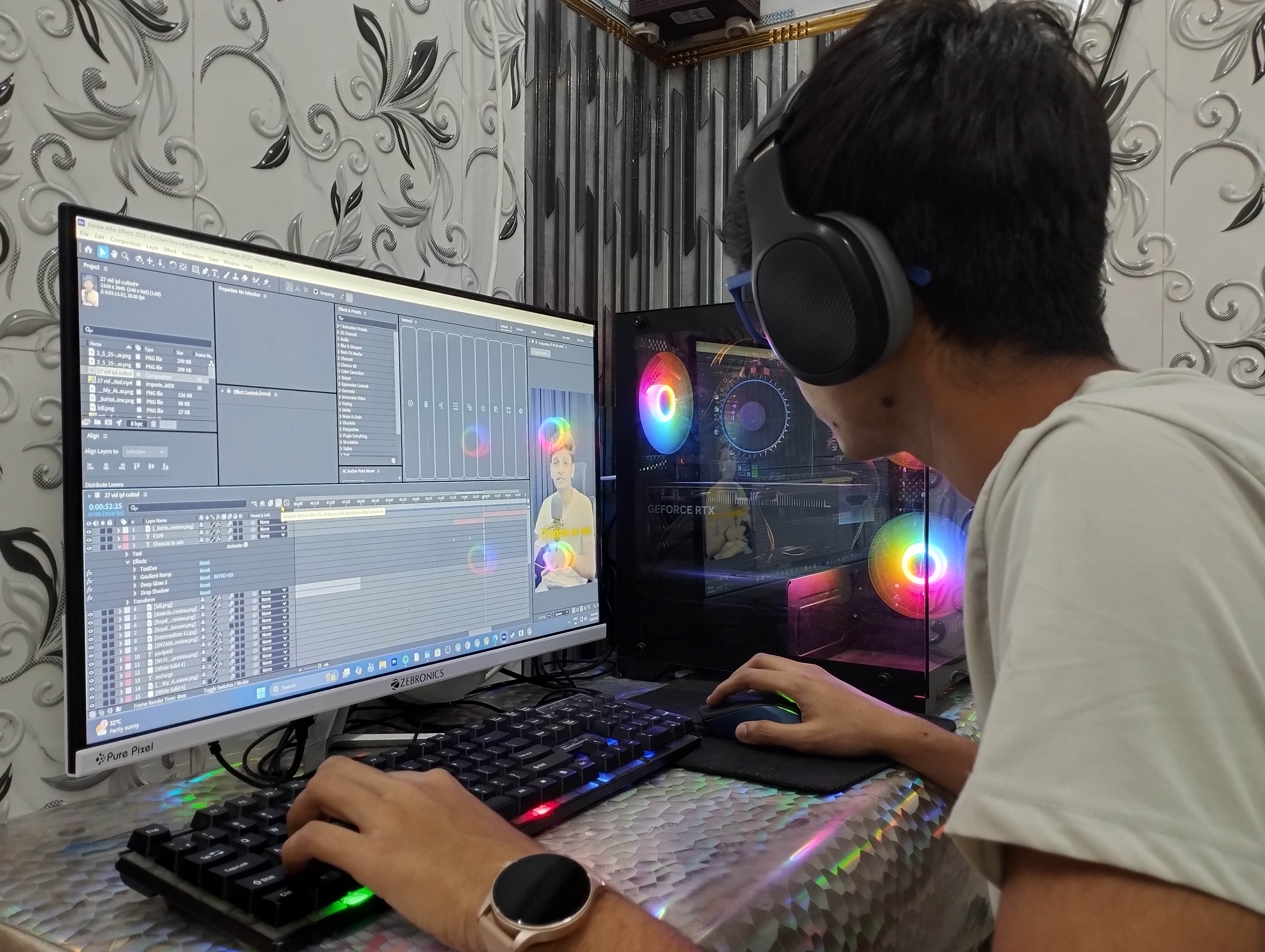 Professional Video Editing